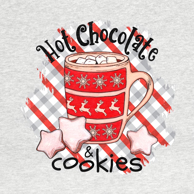 Hot Chocolate and Cookies by Designs by Ira